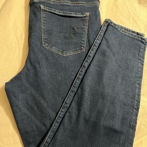 American Eagle Dark Wash Next Level Stretch Jeans